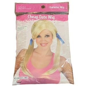 Blonde costume wig